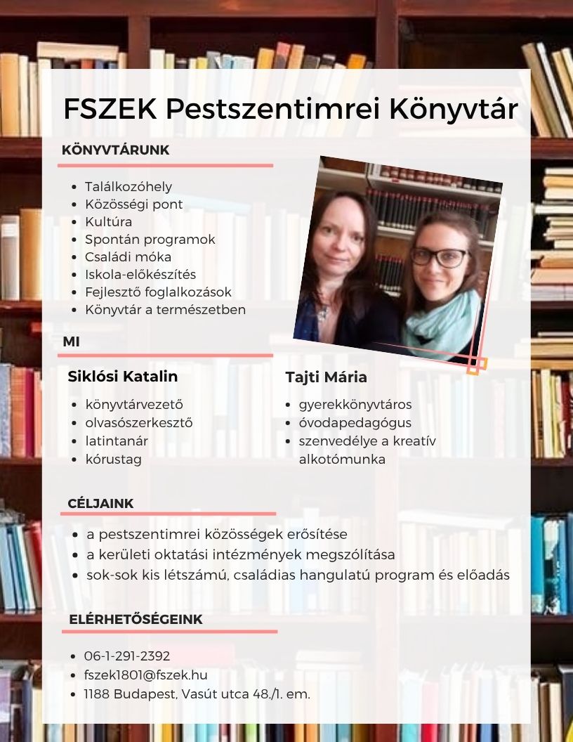 a könyvtár munkatársainak fotója