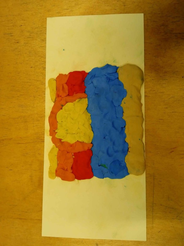 Gyurmafigurák - tengerpart