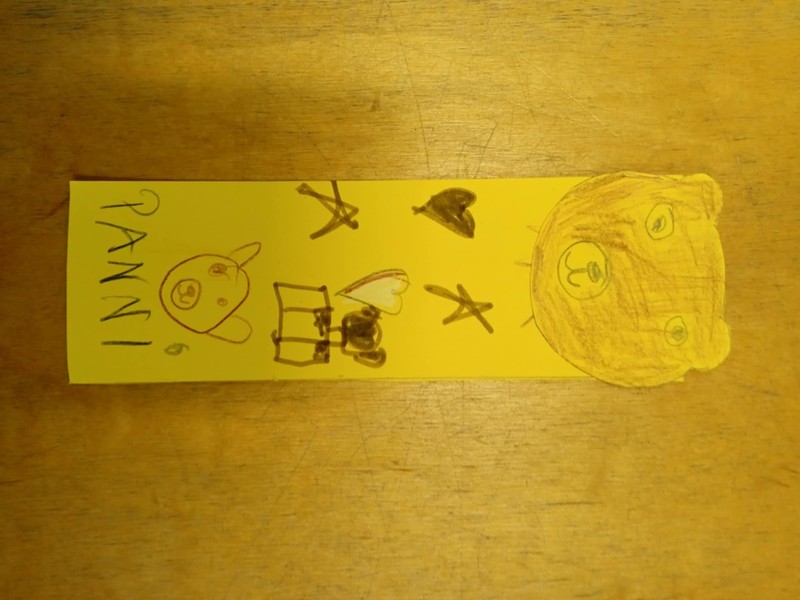 Állatos könyvjelző