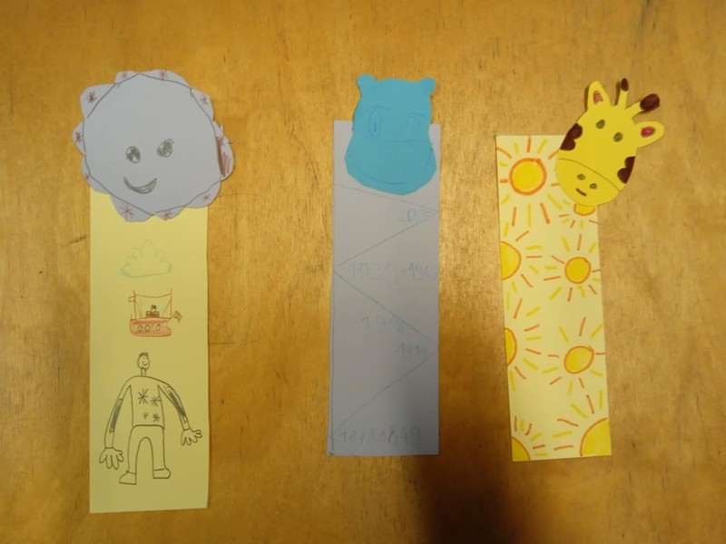 Állatos könyvjelzők