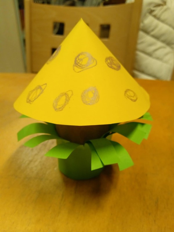 Gomba papírgurigából