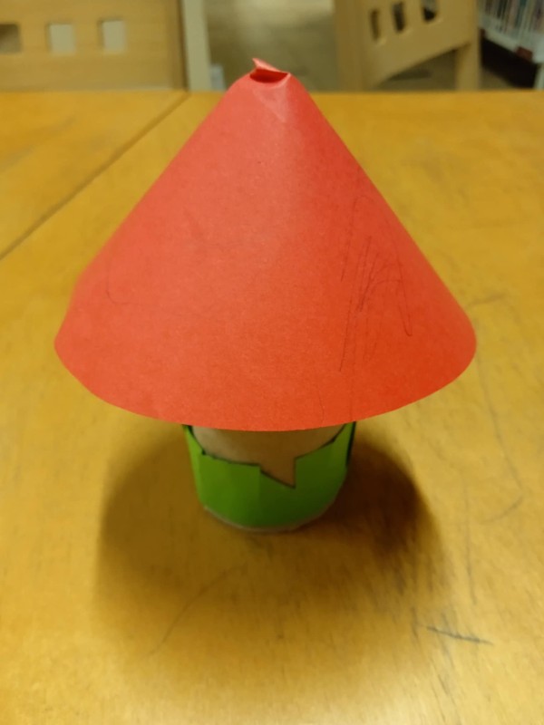 Gomba papírgurigából