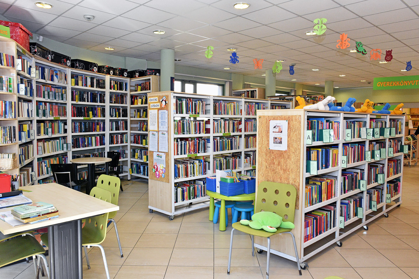 kép a gyerekkönyvtárról