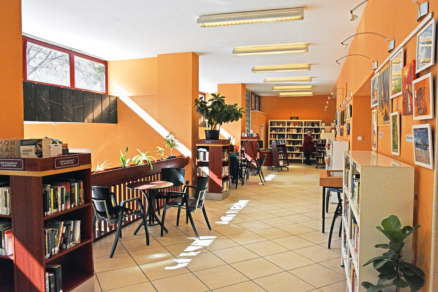 Photo about the library