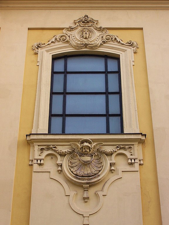 A window of the church