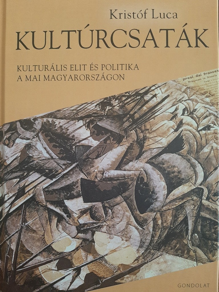 Kristóf Luca Kultúrcsaták című könyvének borítója 