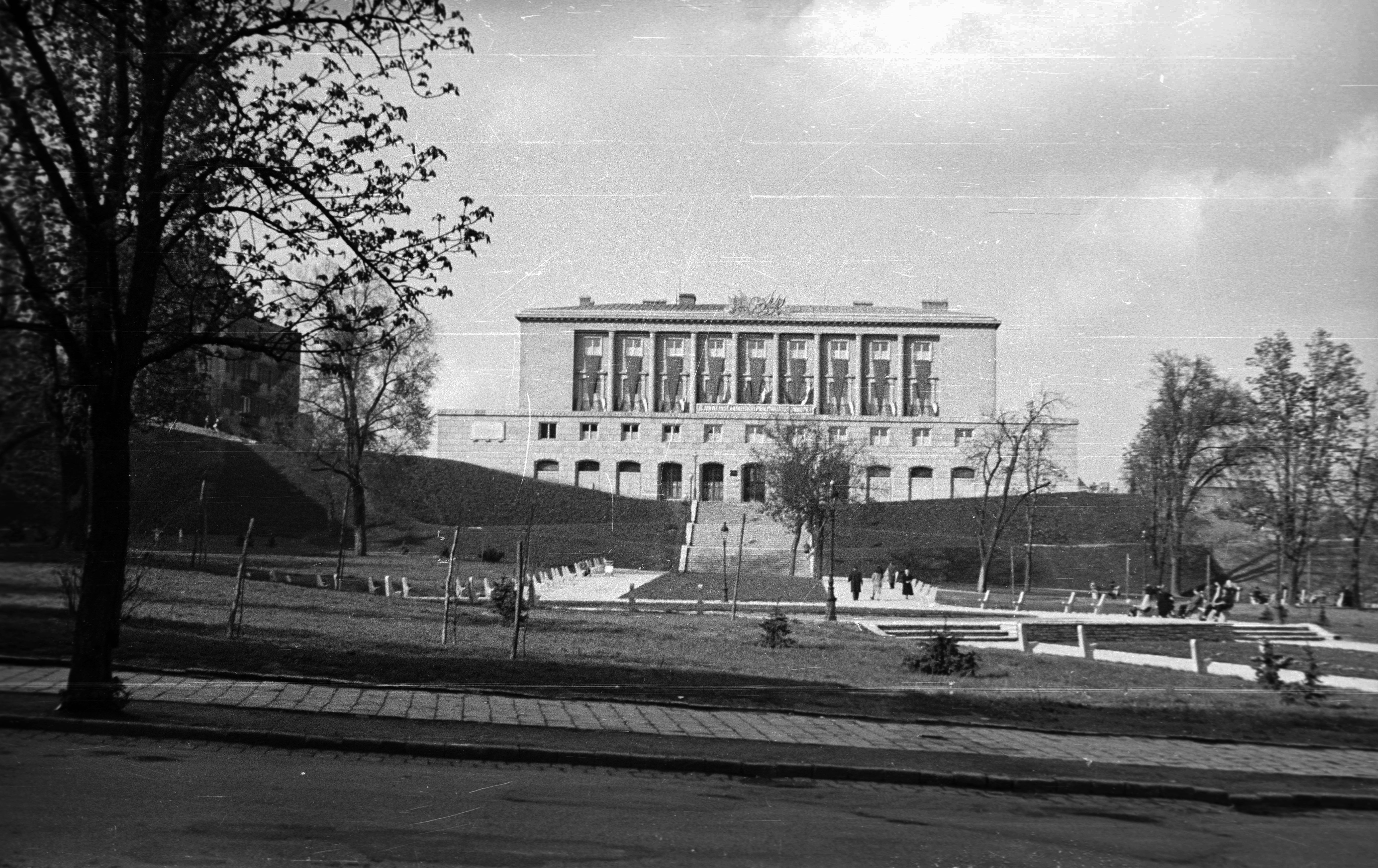 Mechwart liget a Keleti Károly utca felől 1953-ban.