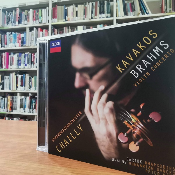 Leonidas Kavakos cd borító