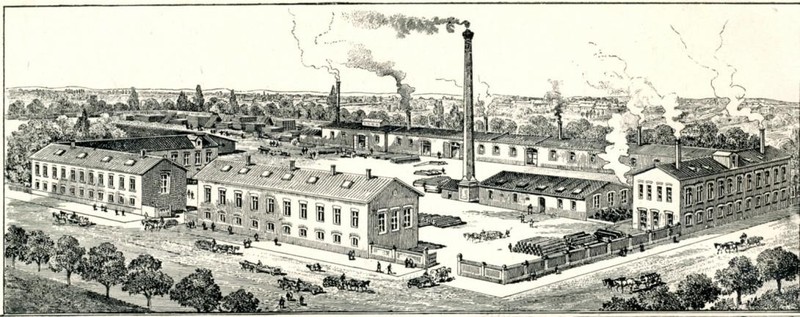 The Föveny street Tin- and Lead Factory - then