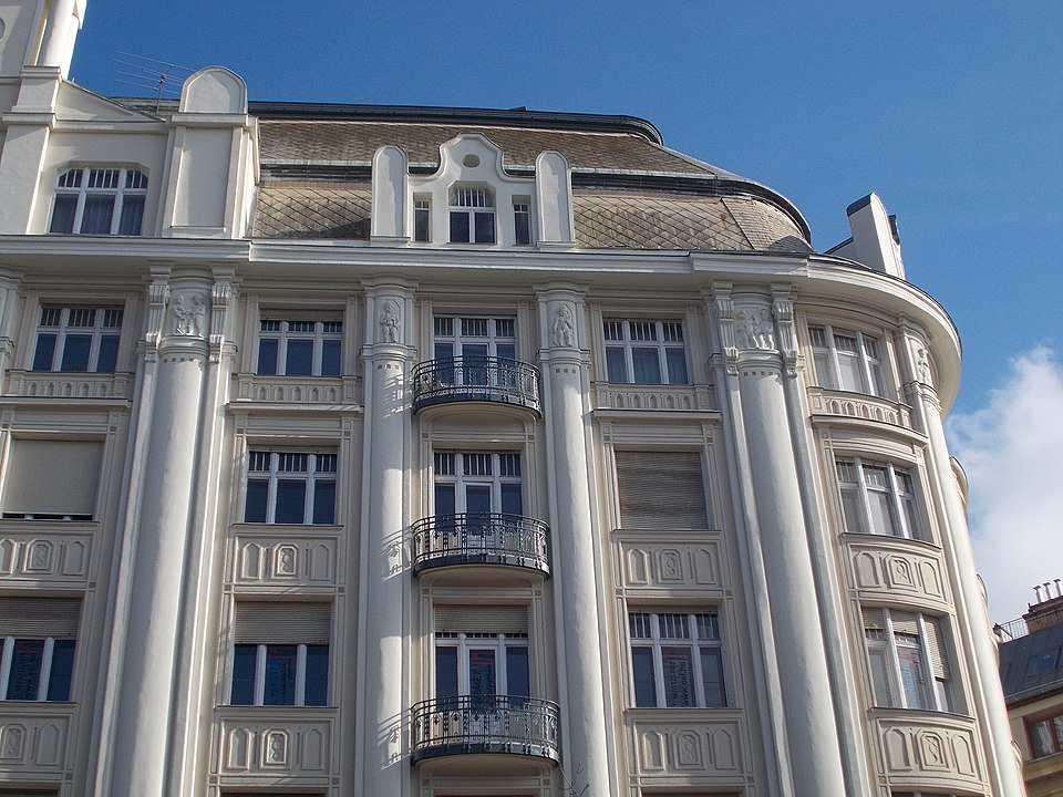 The facade - top right
