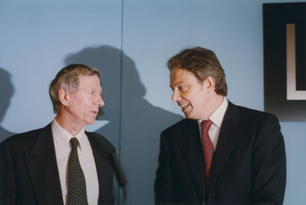 Giddens és Tony Blair