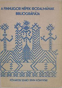 A finnugor népek irodalmának bibliográfiája című kiadvány borítócímlapja