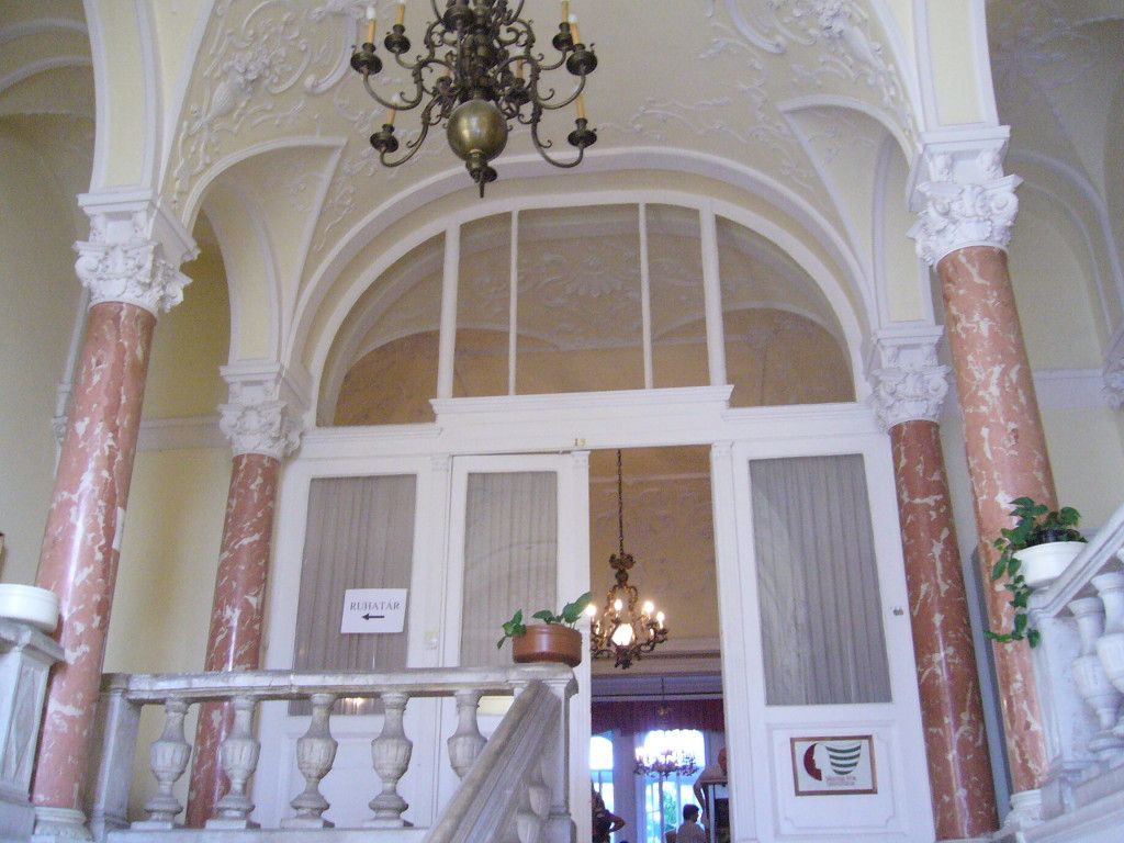 The main staircase