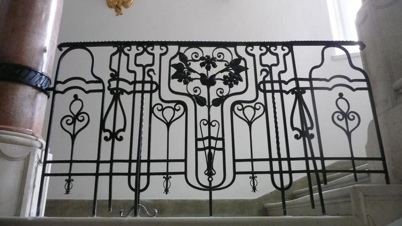 Wrought-iron railing