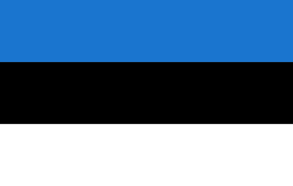 estonian flag's picture