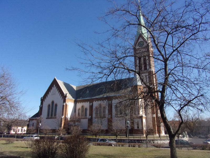 Fotó a Pesterzsébeti Szent Erzsébet templomról