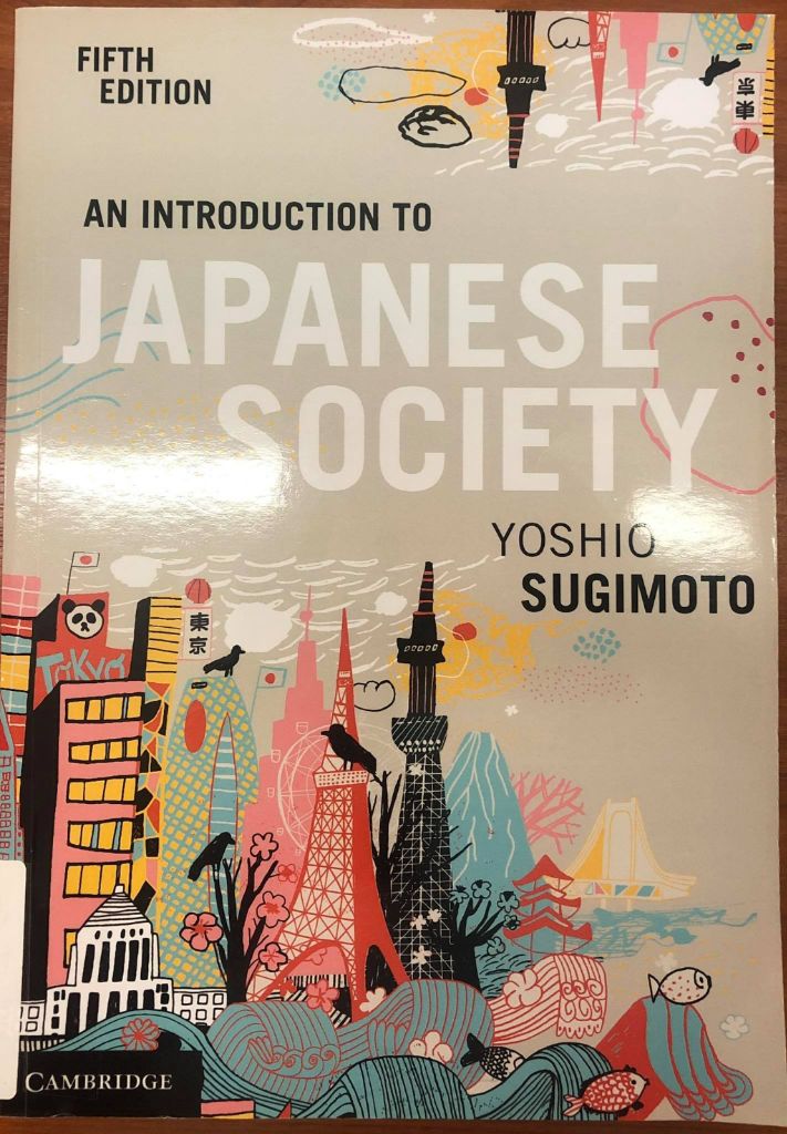 Yoshio Sugimoto An Introduction to Japanese Society című könyvének borítója.