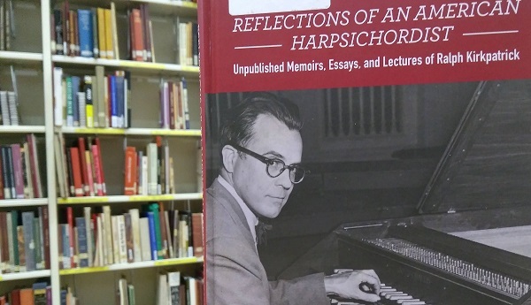 Ralph Kirkpatrick Reflections of an American Harpsichordist című könyv borítója