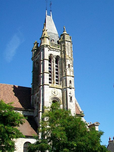 Fotó: La façade sud du clocher – Travail personnel – P.poschadel