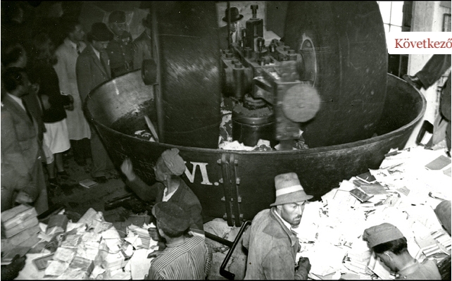 Könyvek megsemmisítése, 1944